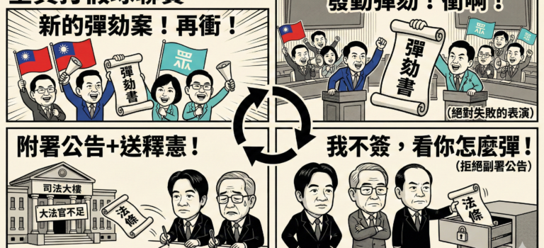 台灣憲政大戲：全台首座「打假球」奧運會正式開幕