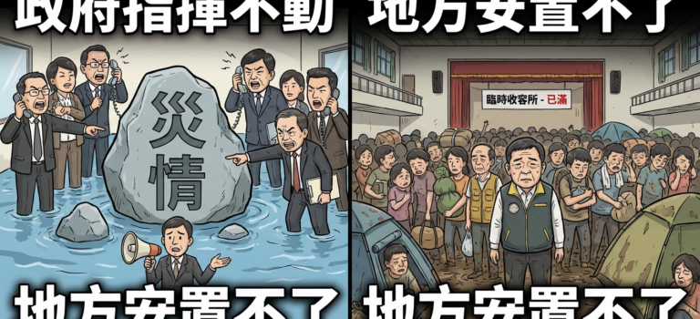 政府指揮不動 地方安置不了