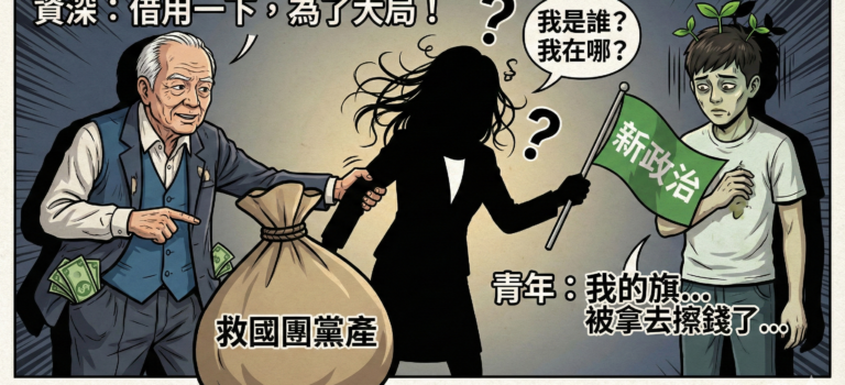 藍白合的DNA鑑定報告：老藍男的靈魂，是小草永遠過不去的坎