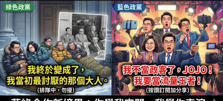 【政治大搬家】民進黨搬進了國民黨的舊倉庫,國民黨則集體跳槽演藝工會? 演戲的是瘋子看戲的是傻子 而我是院長