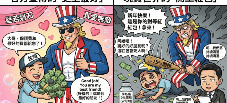 史上最好變「史上最盤」?美國爸爸新春賀禮:15%關稅大紅包,真香! 所有的說法,都是為了選票