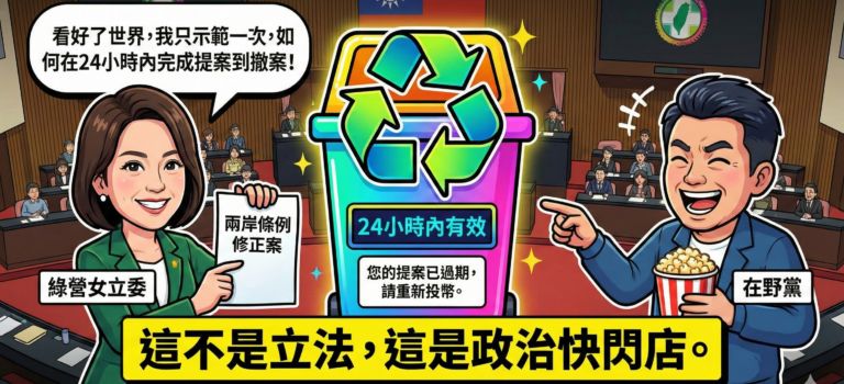 違憲的立法提案 根本是在搞笑