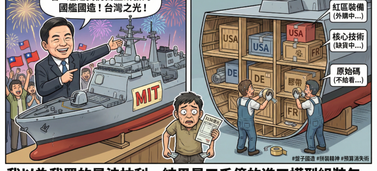 自主國防是這樣搞的嗎？